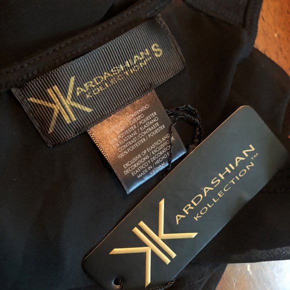 NWT Kardashian Kollection Asymetrical Tank Top - Picture 5 of 5